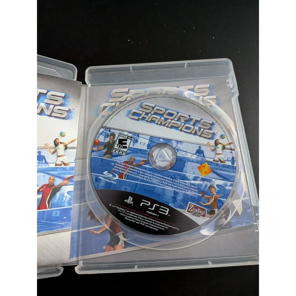 Sports Champions‎ (Sony PlayStation 3, 2010) CIB, Game, PS3, PlayStation Move